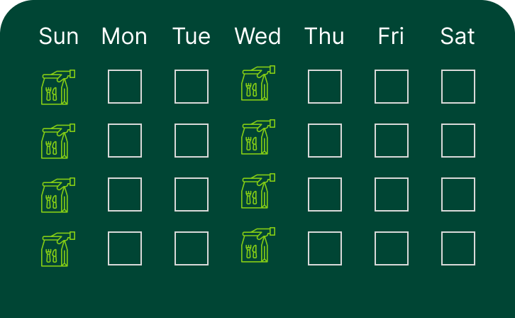 Delivery Days Calendar